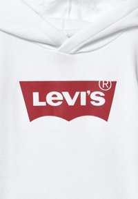 Levi's® BATWING SCREENPRINT HOODIE - Jersey con capucha - white