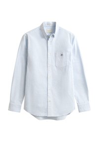 REG OXFORD BANKER STRIPE  - Camicia - light blue