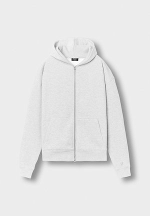 Burocs, BASIC ZIP - Zip-up sweatshirt - ash grey