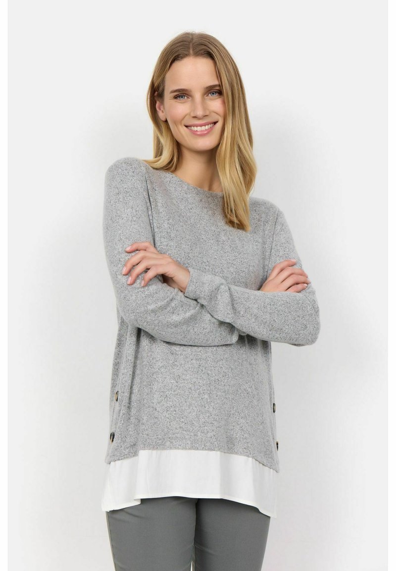 Soyaconcept - BIARA - Jumper - grey melange, Enlarge