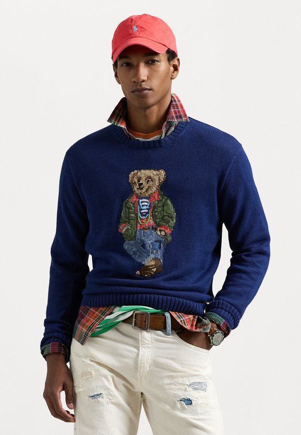 POLO BEAR COTTON SWEATER - Jumper - freshwater tahiti bear