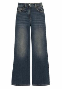 Kavbojke na trapez - mid blue