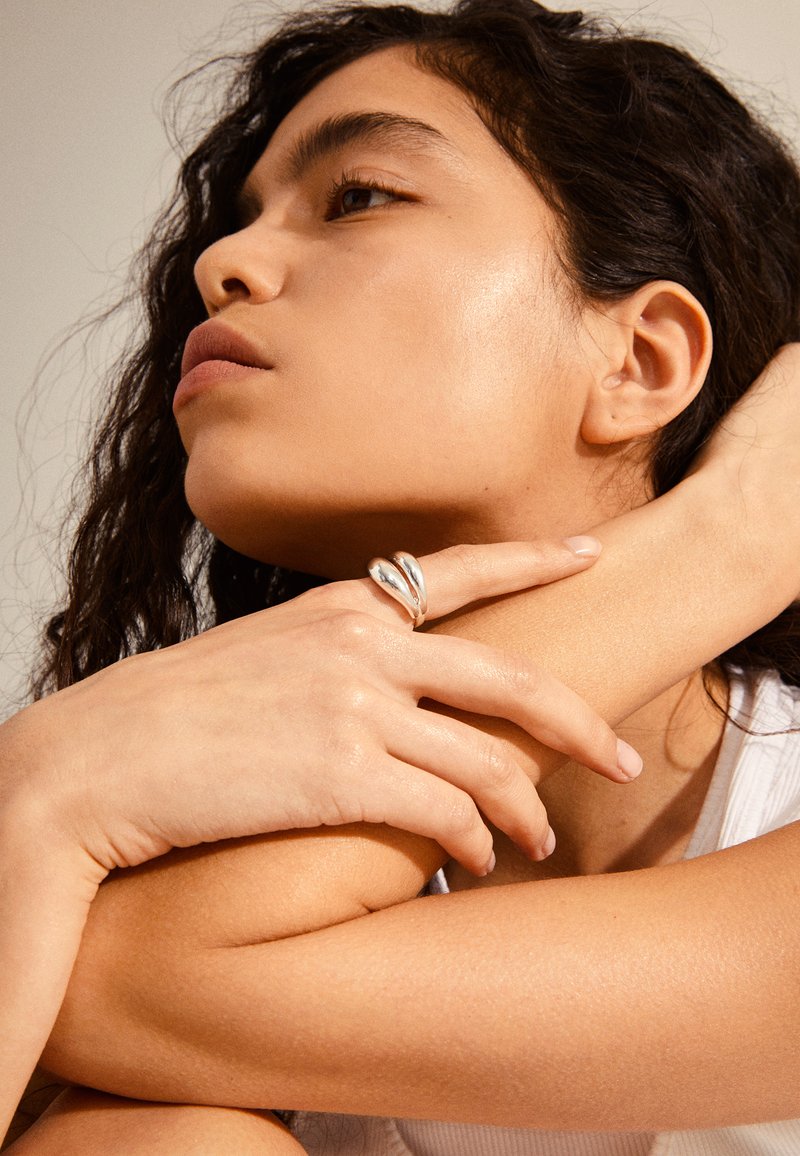 Pilgrim - RECONNECT - Bague - silver-coloured, Agrandir