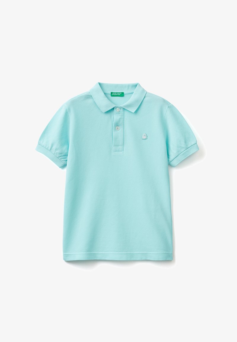 United Colors of Benetton LOGO - Polo - light blue