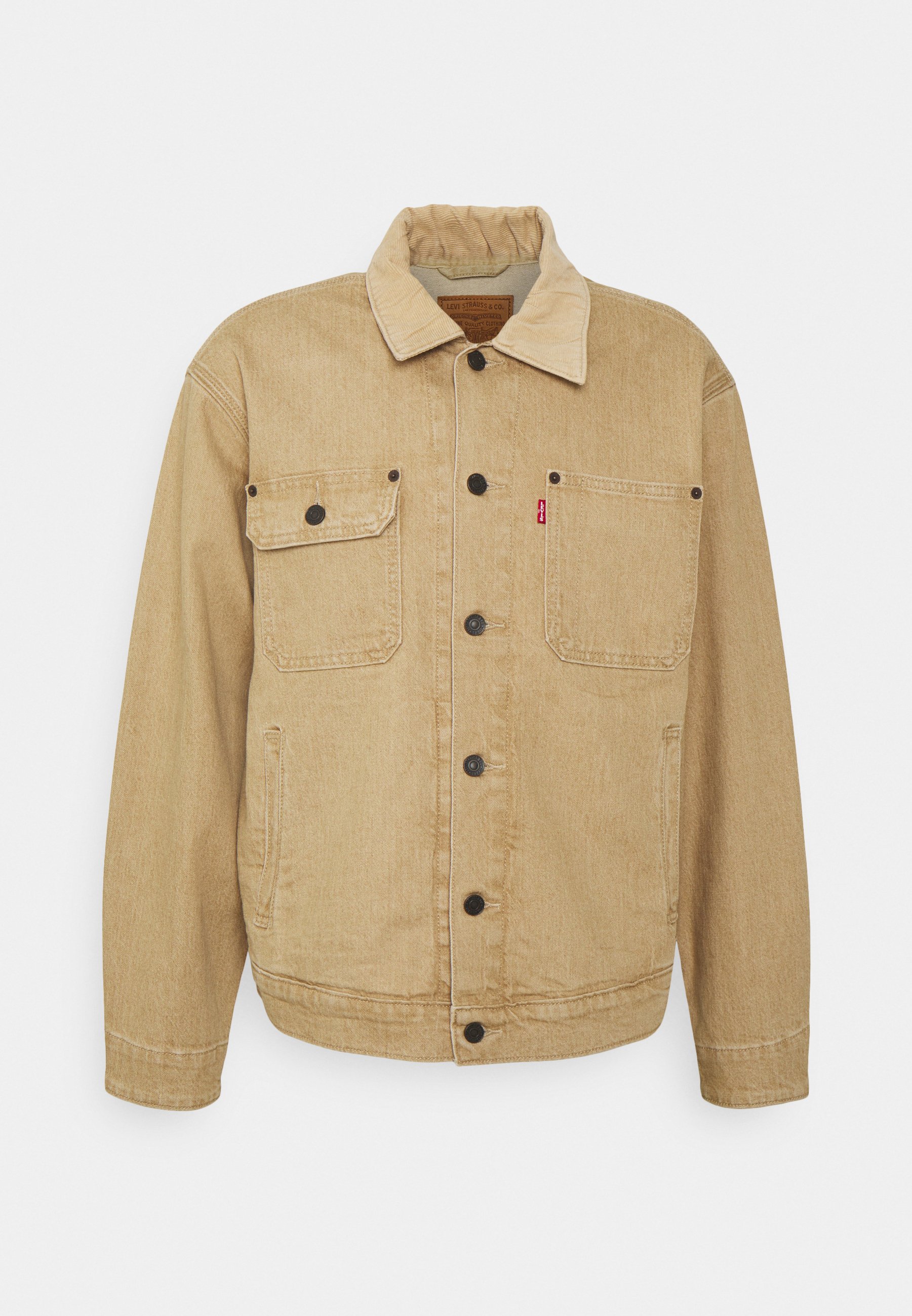 Veste En Jean Levis Beige Levi's Blouson Denim Beige XL