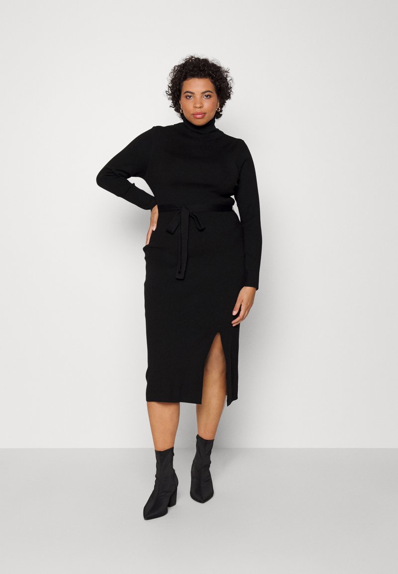 Anna Field Curvy Jumper dress black Zalando.ie
