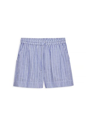 NA-KD MID WAIST - Shorts - blue white
