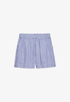 NA-KD, MID WAIST - Šortky - blue white