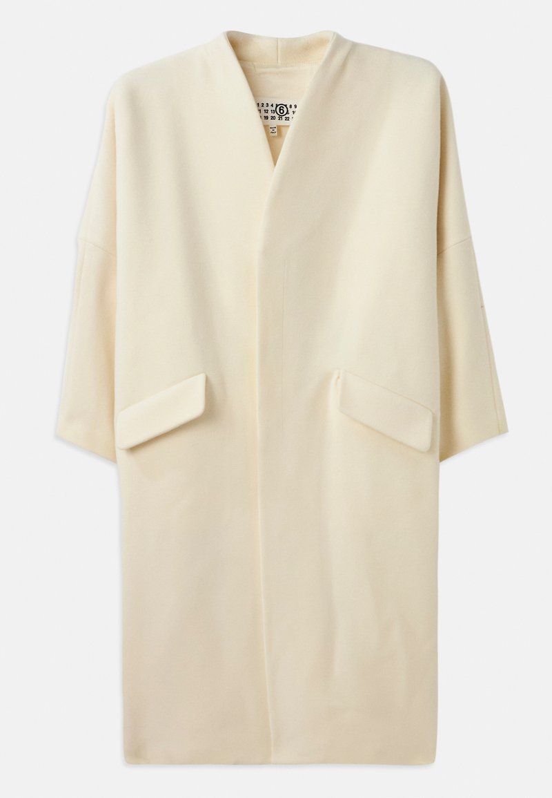 MM6 Maison Margiela Mantel crème