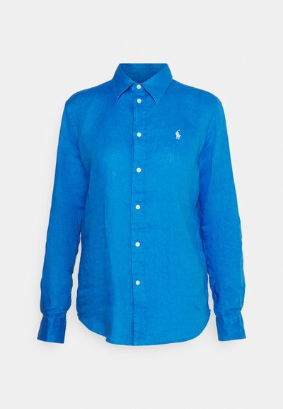 Polo Ralph Lauren CLASSIC FIT LINEN SHIRT - Užsagstoma palaidinė - royal blue