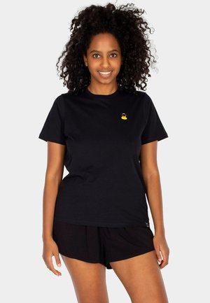 QUITSCHI - Basic T-shirt - black