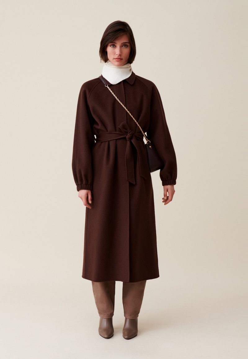 Manteau Trench Oversize Levi's En Laine Marron - Taille XS - Neuf Avec étiquettes - Ceinturé