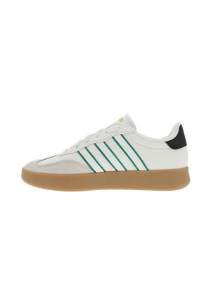 TENNIS - Chaussures de tennis pour terre-battueerre battue - blanches et vertes