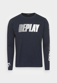 Replay Långärmad tröja - dark blue