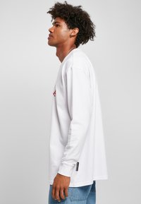 Southpole SOUTHPOLE HERREN SOUTHPOLE COLLEGE LONGSLEEVE - Topper langermet - white