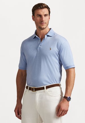 SOFT COTTON POLO SHIRT - Πόλο - isle heather