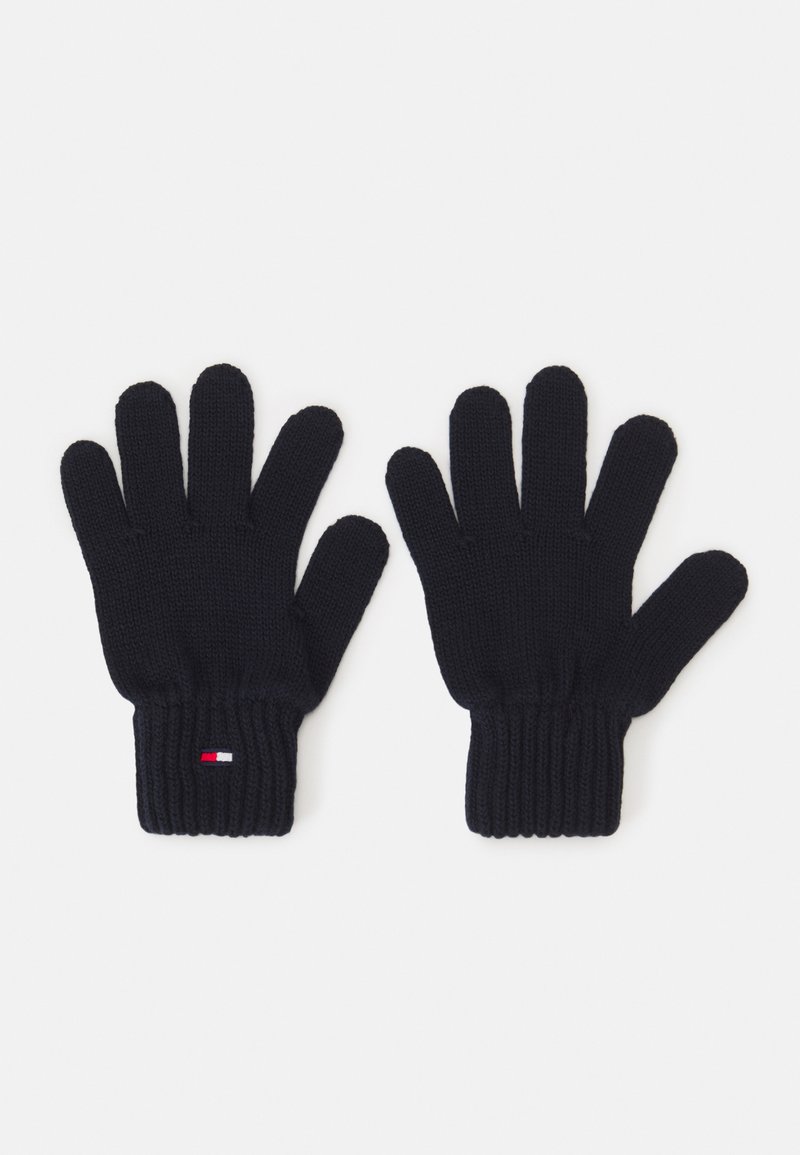 Tommy Hilfiger SMALL FLAG GLOVES UNISEX - Luvas - space blue