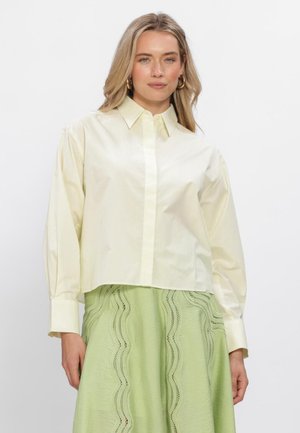 Copenhagen Muse COPENHAGEN MUSE DAMES BLOUSES CMBLAIRE-SHIRT. - Overhemdblouse - citron