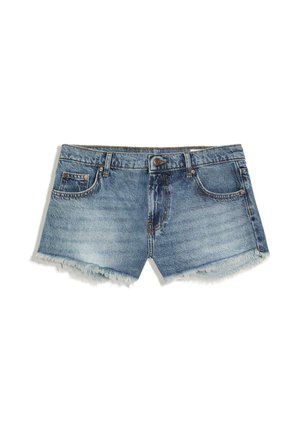 Bershka, Denimshorts - dark blue
