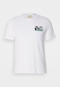 Não selecionado, bright white