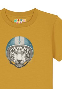 watapparel RACING TIGER - T-Shirt print - ochre