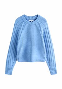 REGULAR FIT - CHUNKY CREW NECK - Pulover - blue