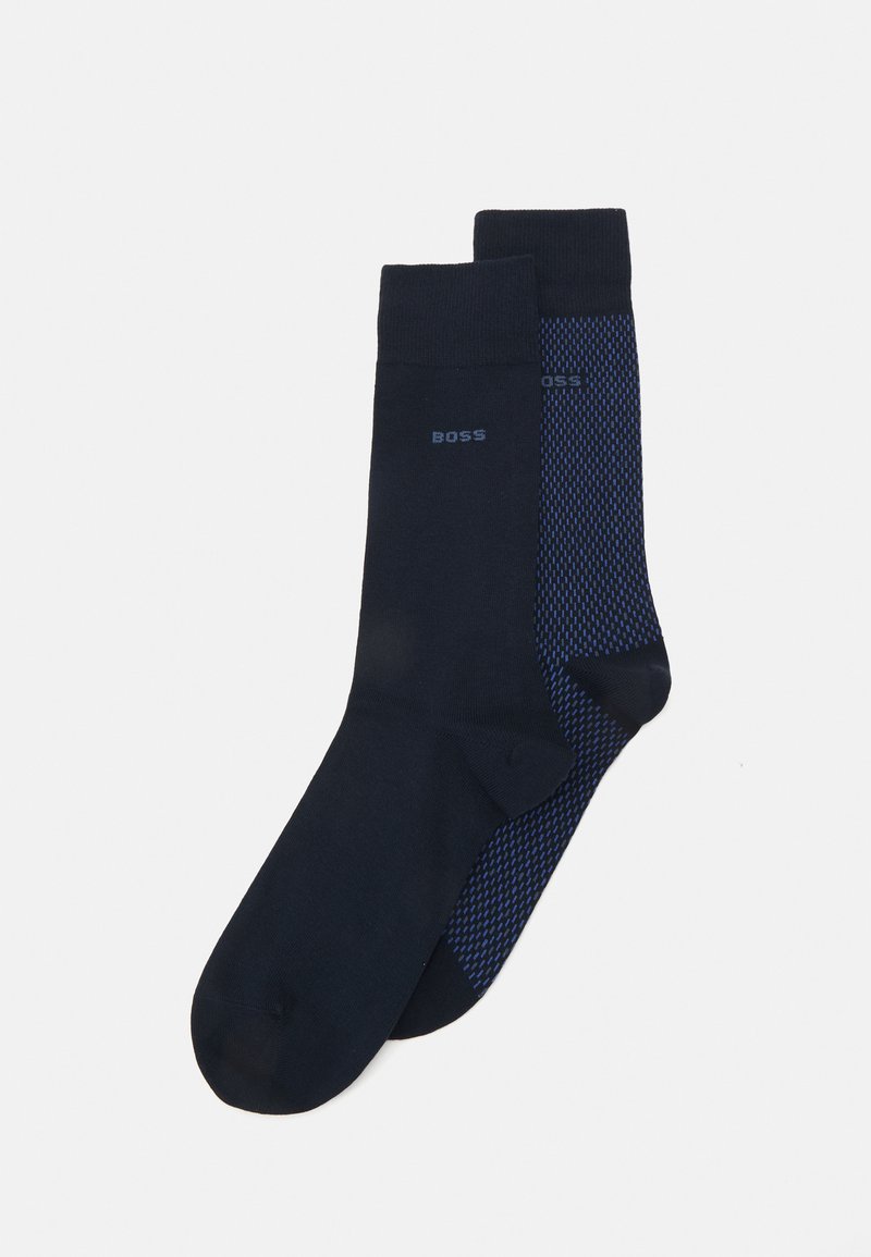 BOSS MINIPATTERN 2 PACK - Socken - dark blue