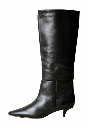 Stiefel - chocolate brown leather