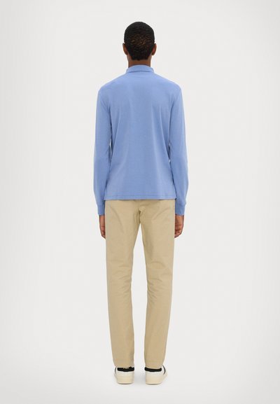 Polo Ralph Lauren CUSTOM SLIM FIT SOFT COTTON POLO SHIRT - Tops ar garām piedurknēm - campus blue