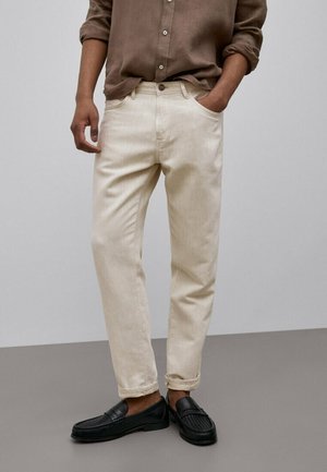 Jeans Tapered Fit - sand