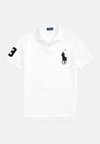 CUSTOM SLIM FIT BIG PONY MESH POLO SHIRT - Poloshirt - white
