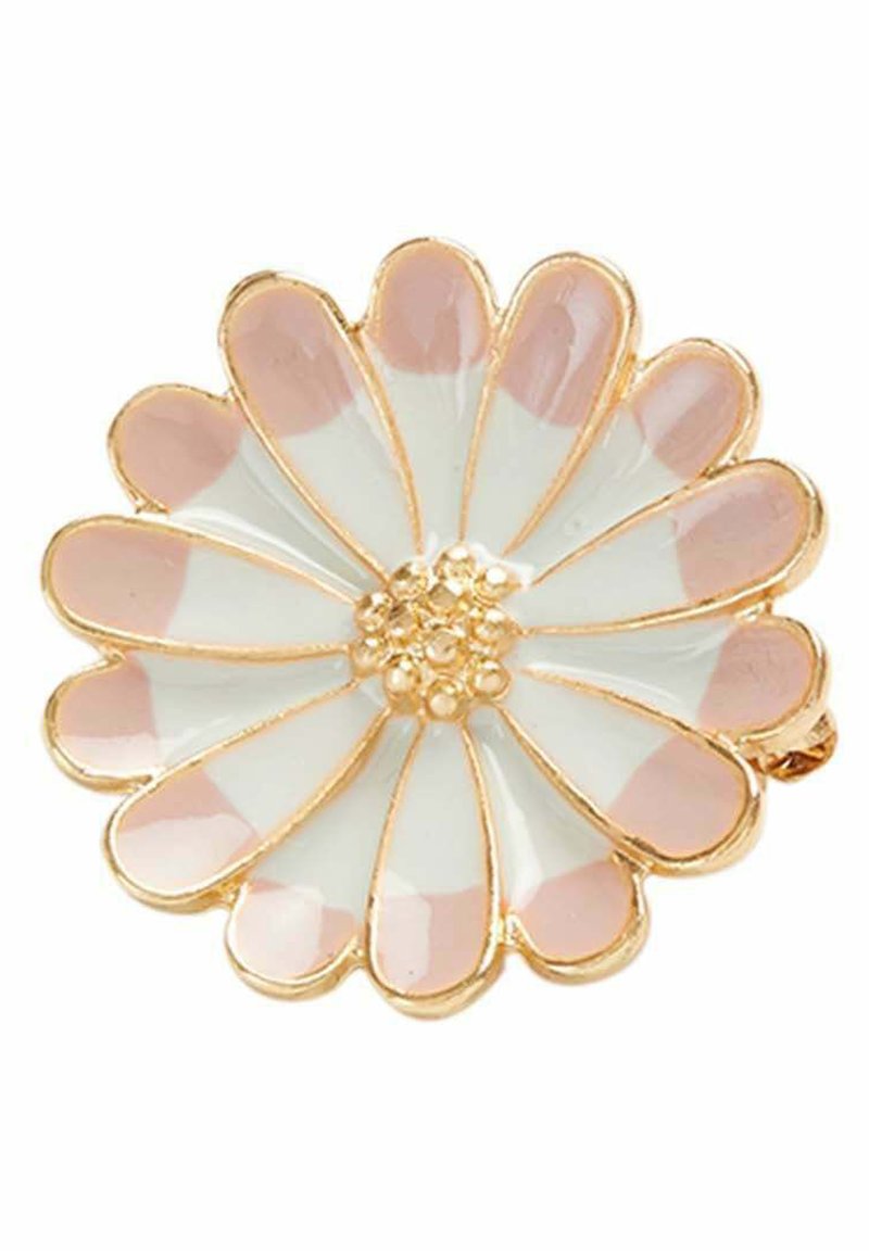 FABLE ENGLAND ENAMEL DAISY - Broche - goldcoloured/guldfarvet - Zalando.dk
