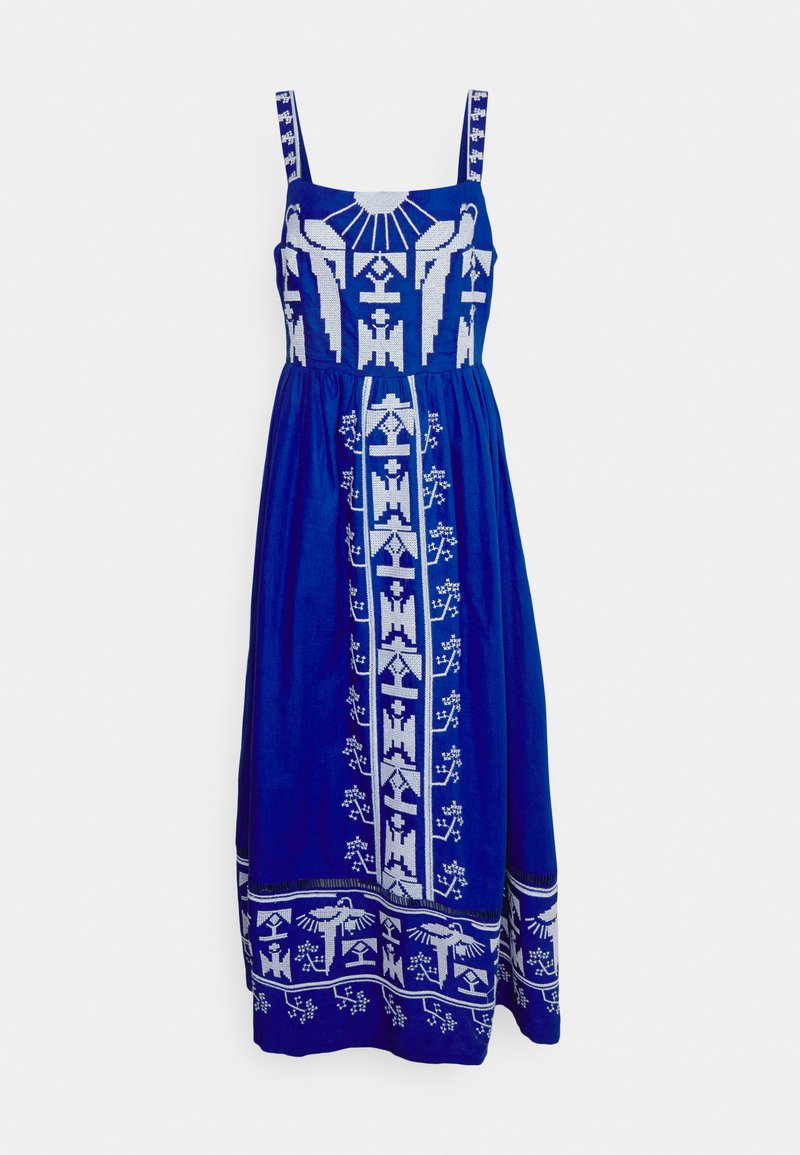 Damen Freizeitkleider | Farm Rio MACAW EMBROIDERED MAXI DRESS Maxikleid navy blue/mehrfarbig - CS58324 Damen Freizeitkleider | Farm Rio MACAW EMBROIDERED MAXI DRESS Maxikleid navy blue/mehrfarbig - CS58324