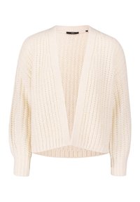 zero GROB OFFENER STYLE Strickjacke bright cream melange/beige