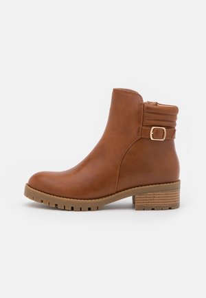Bottines - cognac
