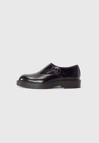 Pantofi slip-on - dark brown