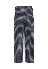 ICHI KATE CLOULE  - Kalhoty - patriot blue check
