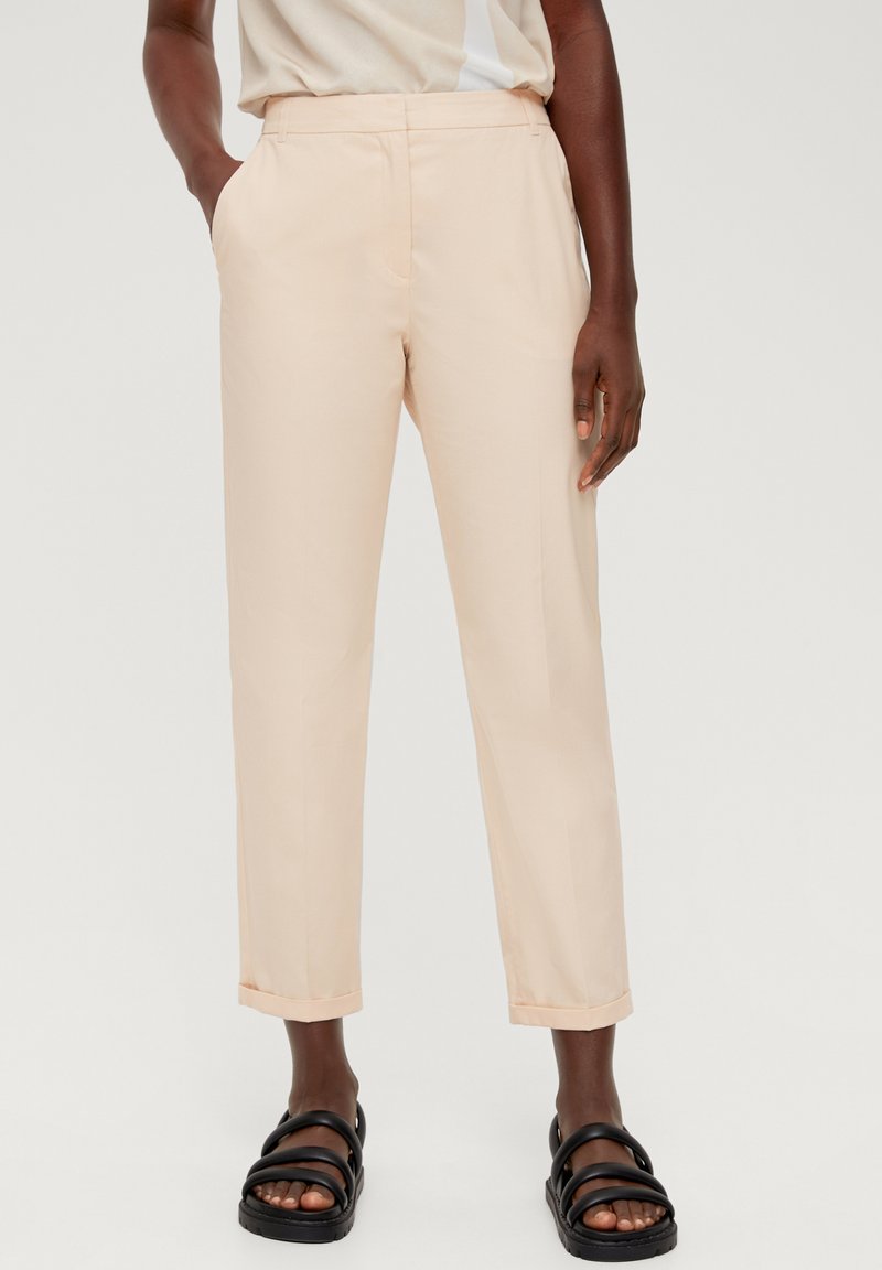 s.Oliver BLACK LABEL REGULAR - Chino - hellgelb