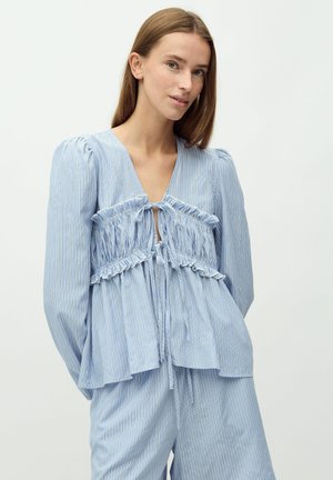 PIPA-M - Camicetta - blue zinnia stripe