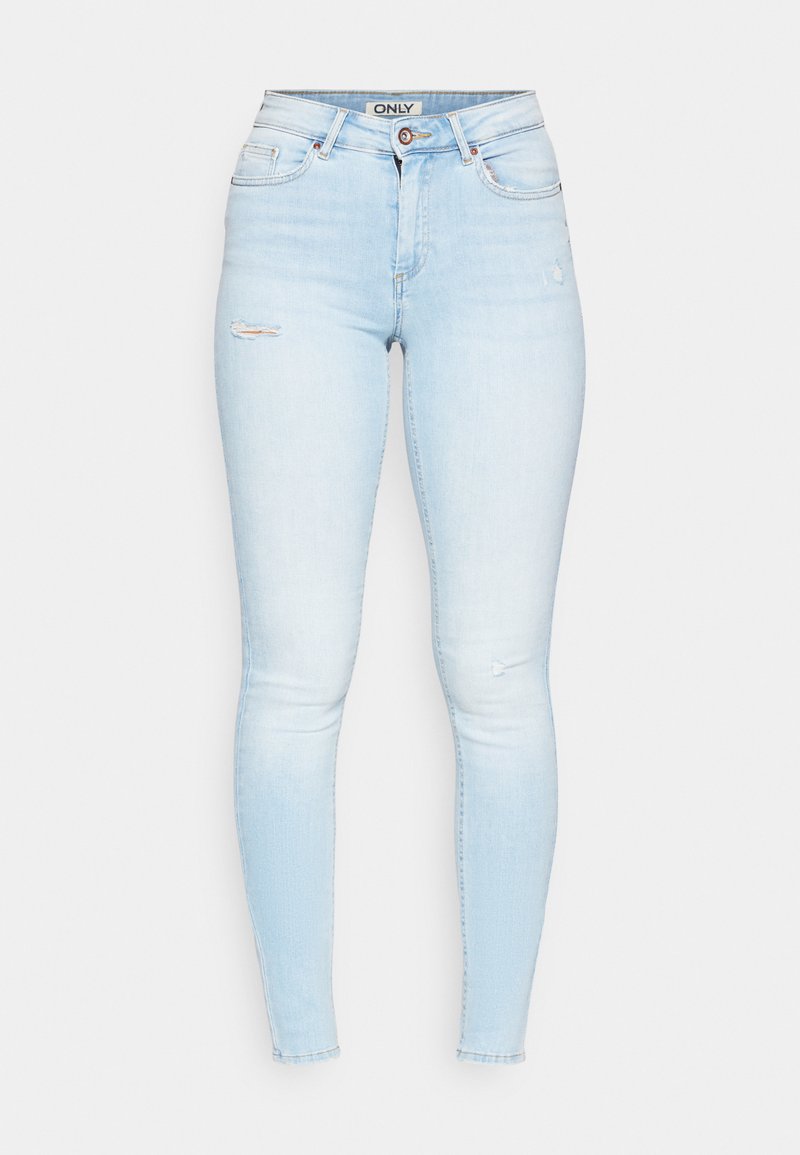 Only Jeans Skinny Fit lichtblauw denim