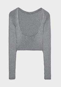 Stradivarius Stickad tröja - dark grey