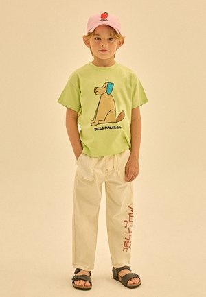 JELLY MALLOW MR.DOG UNISEX - T-shirt estampada - lime