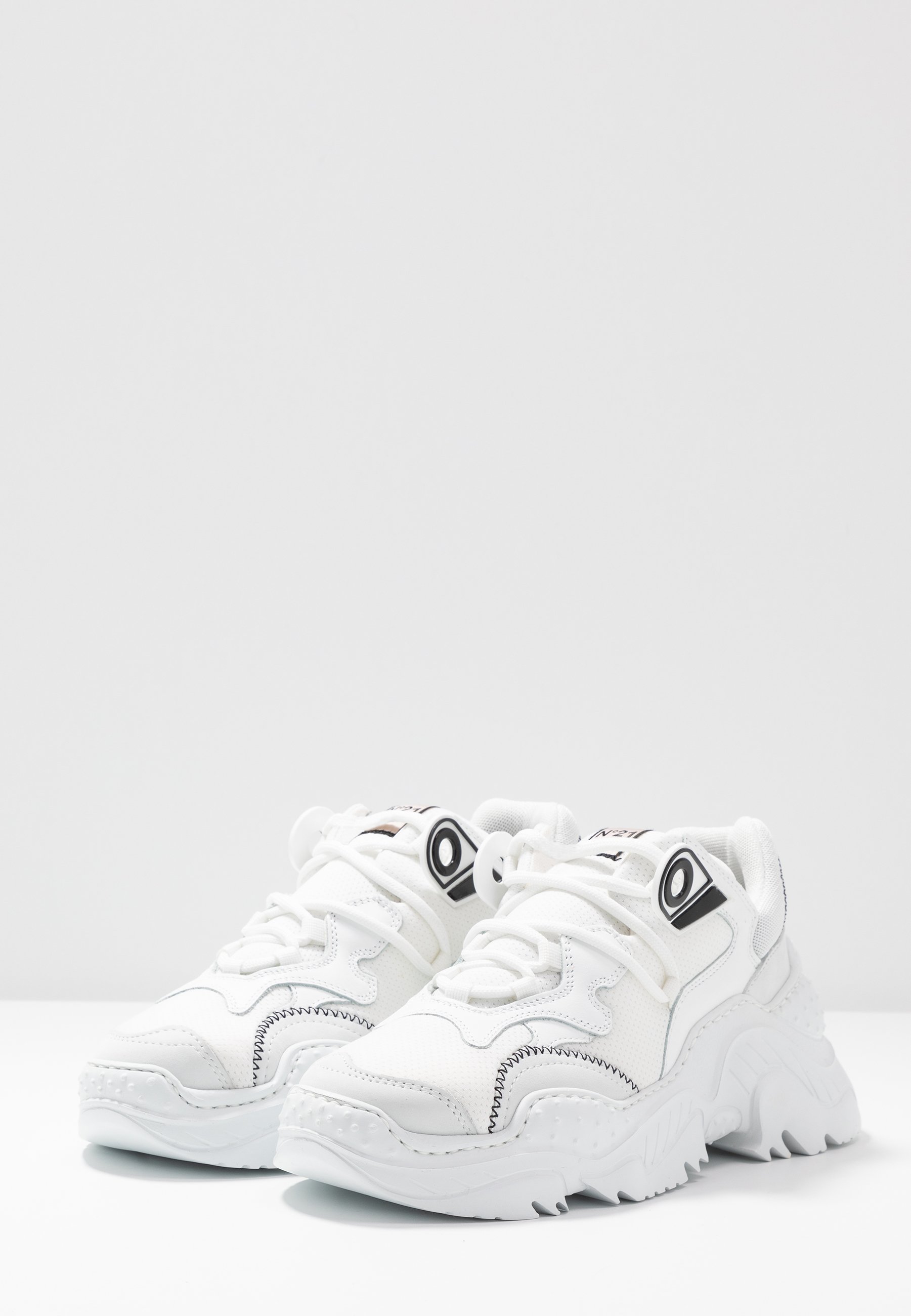 N°21 BILLY Joggesko whitehvit Zalando.no N°21 BILLY Joggesko whitehvit Zalando.no