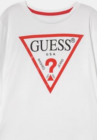 Guess JUNIOR CORE - Langærmet T-shirt - true white