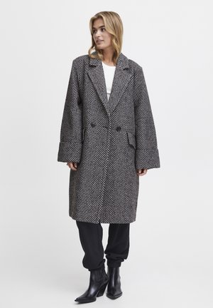 FRPALMA - Classic coat - Black mix