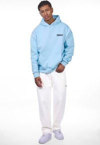 Dropsize STRAIGHT LEG JOGGER - Donji dijelovi trenirke - creamwhite