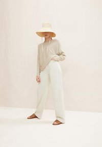 TOM TAILOR DENIM Svetr - cozy beige melange