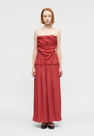 HEDY DRESS - Maxi šaty - dusty tomato