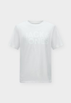 Jack & Jones, JJECORP LOGO TEE SS O-NECK NOOS - T-shirt basique - white detail:large print / white