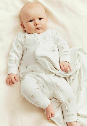 Newbie, HOT-AIR BALLOON PYJAMAS UNISEX - Grenouillère - off-white